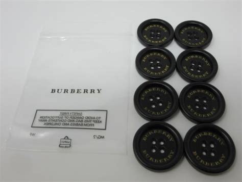 6 silver burberry buttons|burberry buttons for sale.